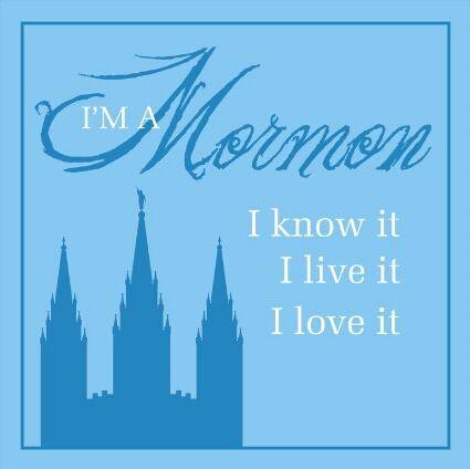 I belong to the Church of Jesus Christ of Latter-day Saints!