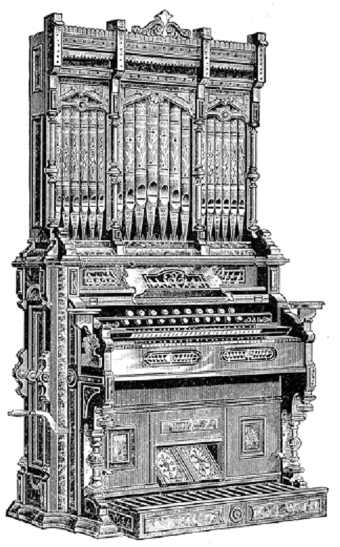 free clip art church organ - photo #7