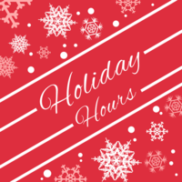 Holiday hours