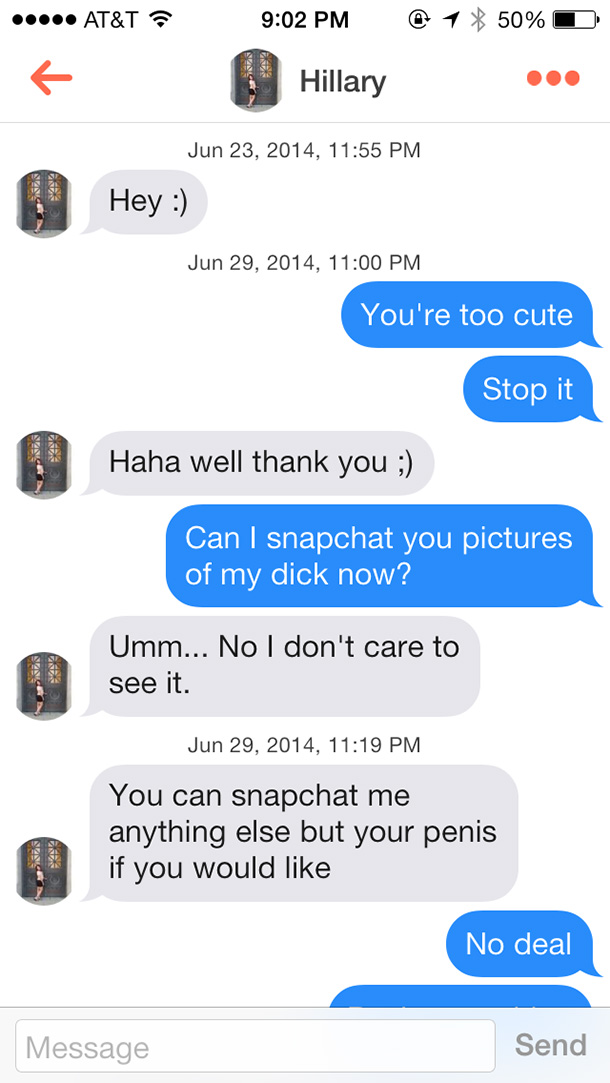 The Best (and Worst) Tinder Pick-up Lines Inspired By Your Match's Name
