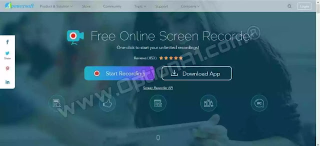Apowersoft Free Online Screen Recorder برنامج Apowersoft Free Online Screen Recorder