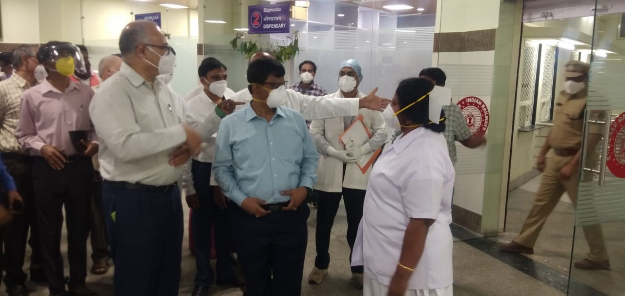 Shri Gajanan Mallya, GM, SCR inaugurates Newly constructed OPD Block at