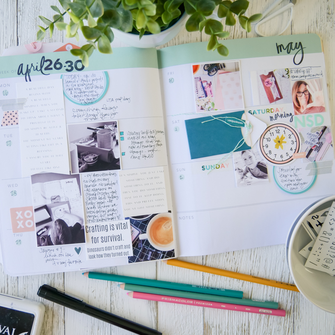 jamie pate: 10 Things Found On a Memory Planner Page