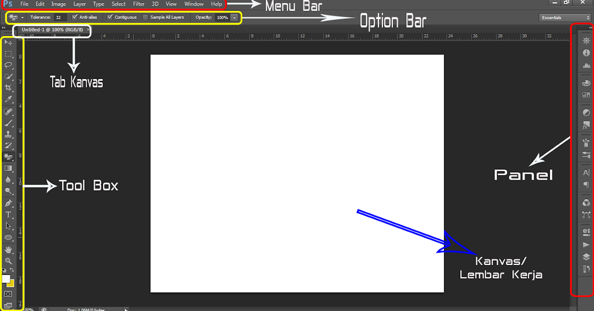 Bagian Bagian Adobe Photoshop Info Publik News