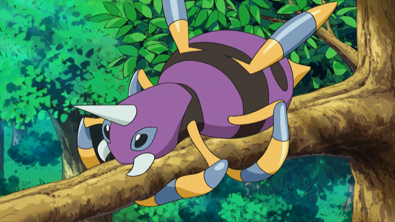 Ariados Shiny Anime Pokémon
