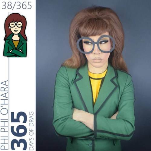 Drag Queen Turns Herself Into Cartoon Characters Straight From The 90's