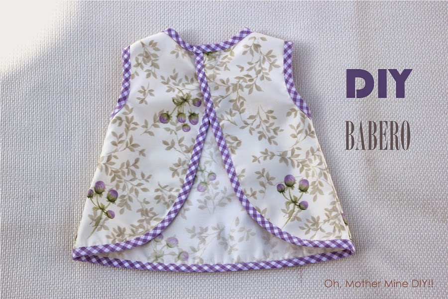 DIY Cómo hacer 2 baberos mágicos anti-manchas (patrones gratis)