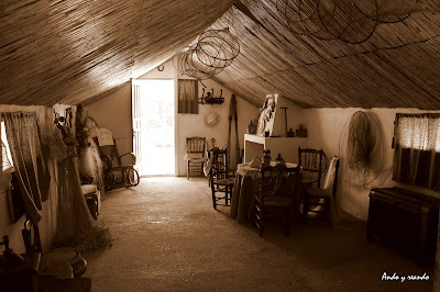 INterior de una barraca