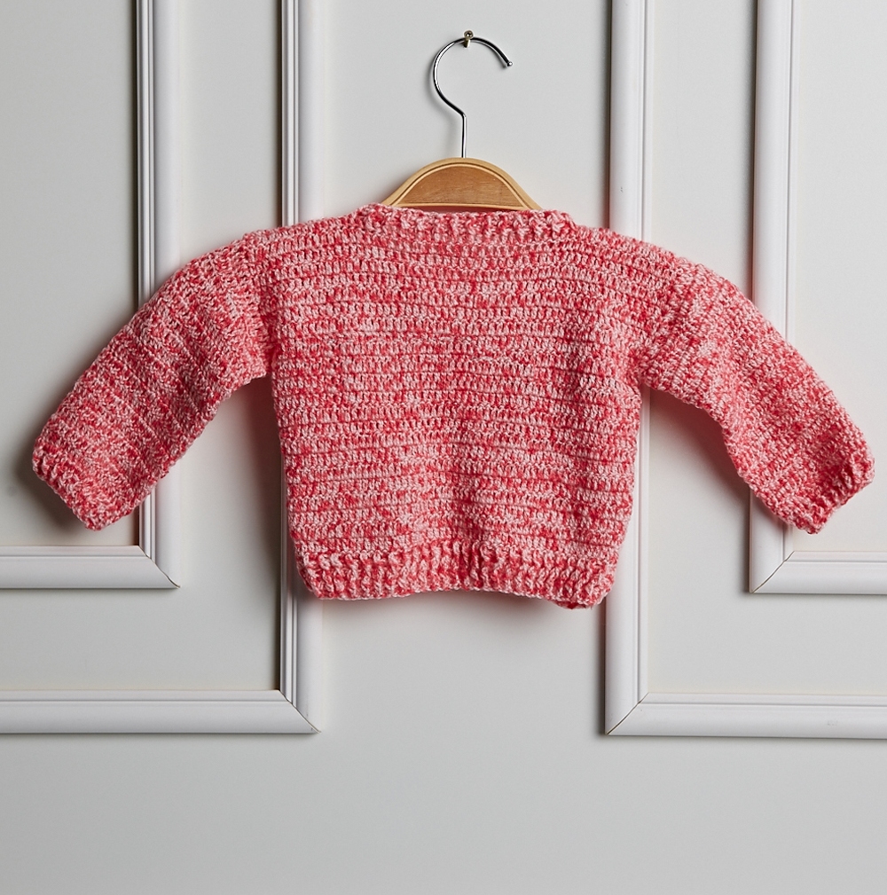 casaco infantil fácil de crochê