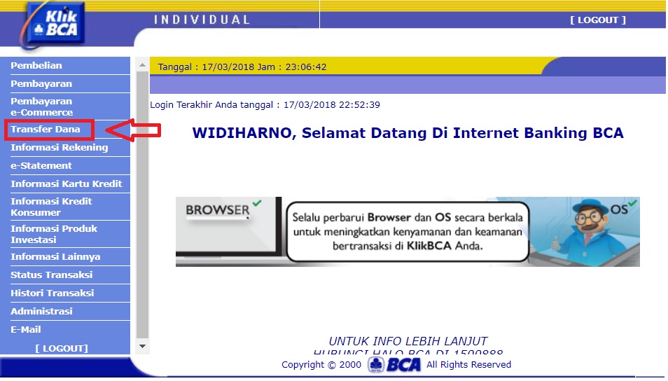 Jogja Website Seo Cara Cek Saldo Tabungan Di Internet Banking