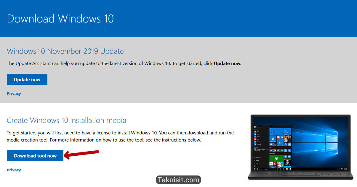Cara Download Windows 10 Secara Legal