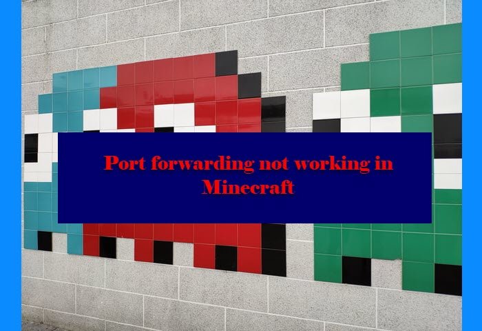 Переадресация портов не работает в Minecraft