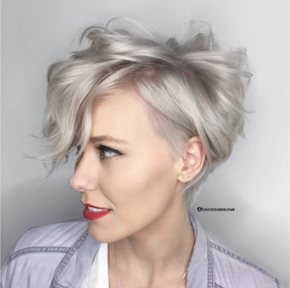 pictures of long pixie bob haircuts