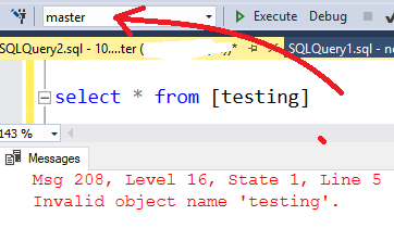 How To Fix Invalid Object Name - Database Context - In SQL Server ...