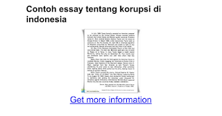 Essay singkat tentang korupsi 05 image