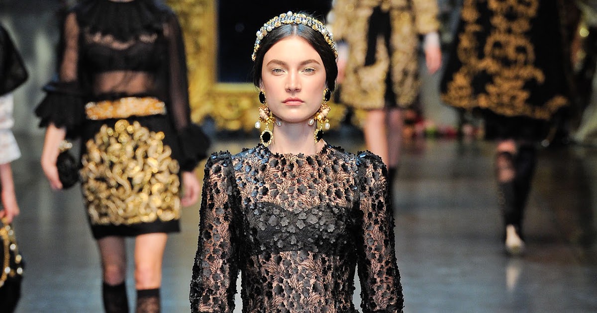Things Lovely: Dolce & Gabbana Winter 2013 {Milan Fashion Week}