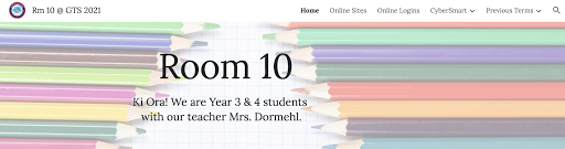 Room 10's Learning Site 2021