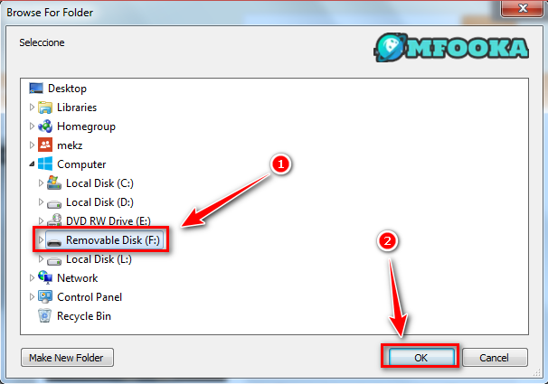 خطوات اظهار الملفات المخفية بسبب الفيروس عن طريق USB Show