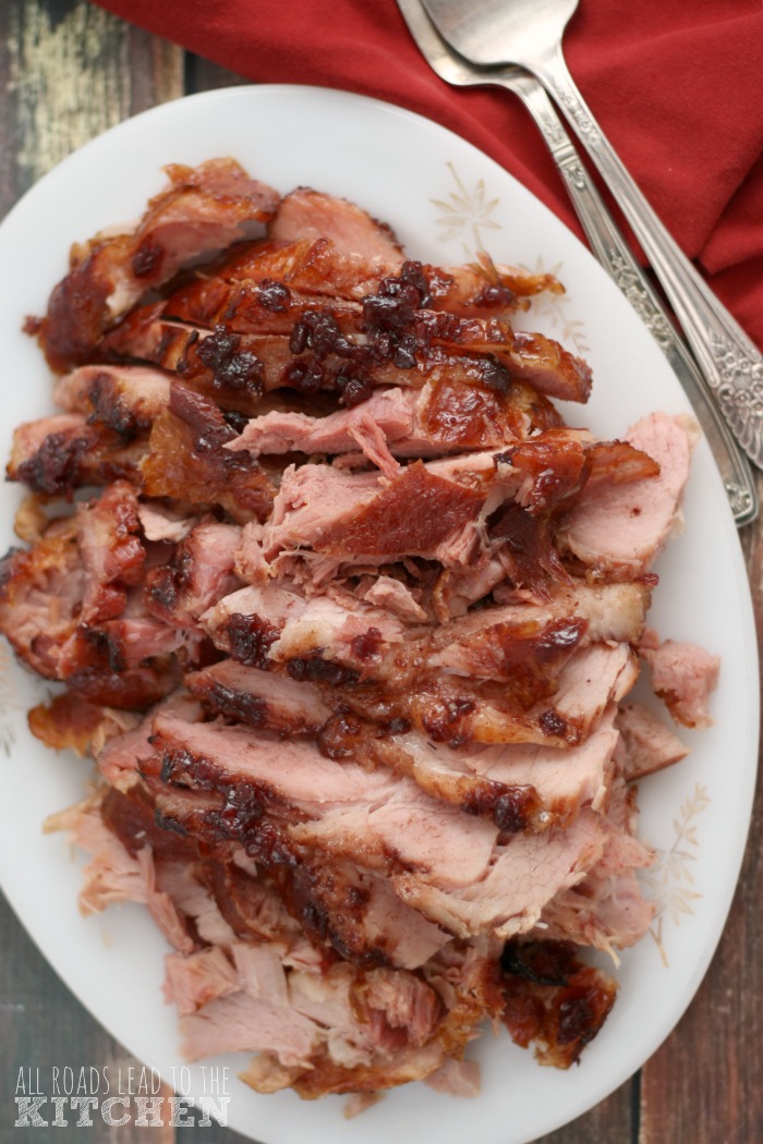 Classic Holiday Brown Sugar Ham - Nicole's Tasting Spoon