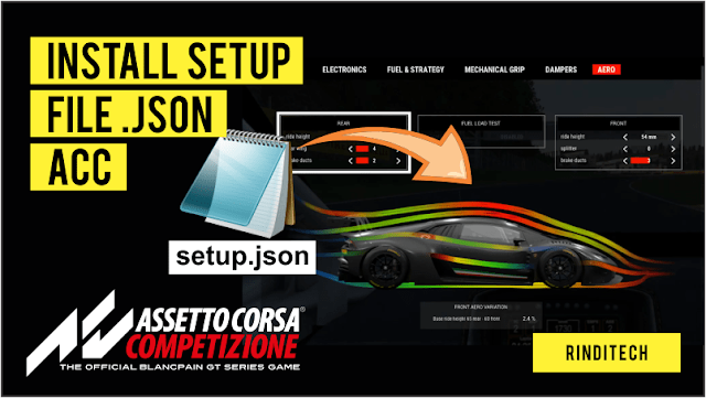 Cara Pasang File Setup JSON di Game Assetto Corsa Competizione