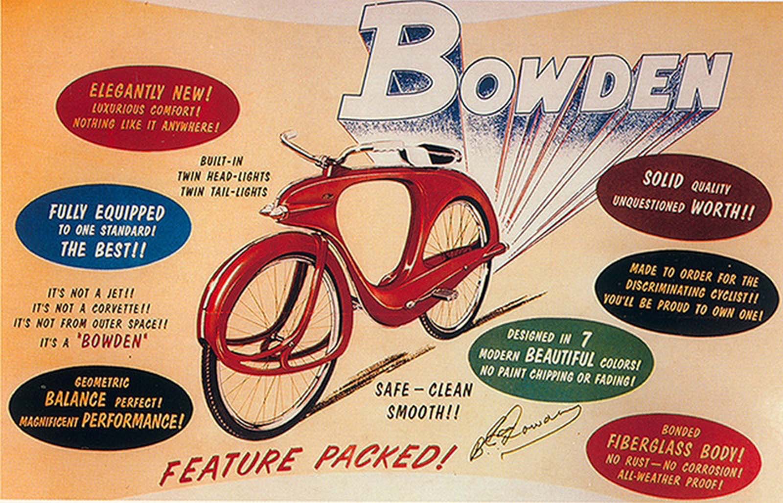 spacelander bicycle history
