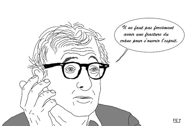 Woody Allen - Il ne faut pas forcément avoir une fracture du crâne pour s'ouvrir l'esprit