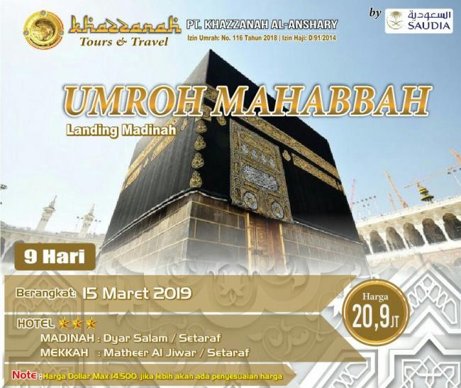 promo umroh maret 2019 promo umroh maret 2019