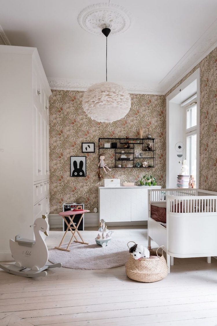 A Beautiful Swedish Home with Staggeringly High Ceilings