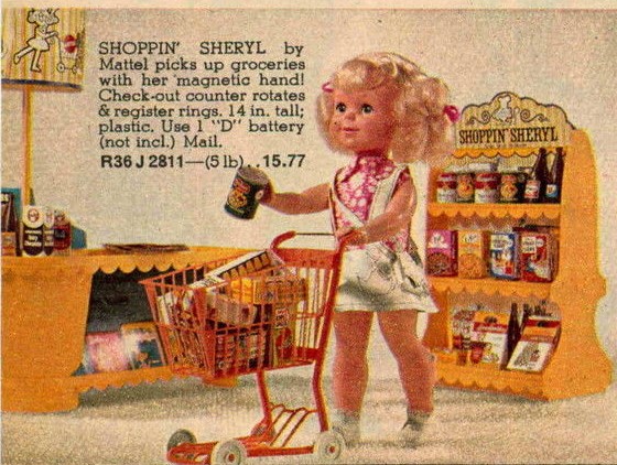 shopping sheryl doll