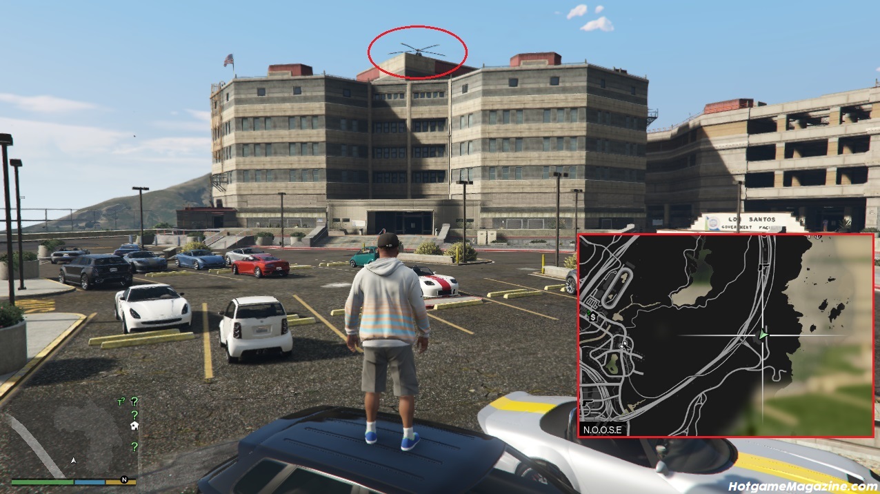 gta 5 buzzard location