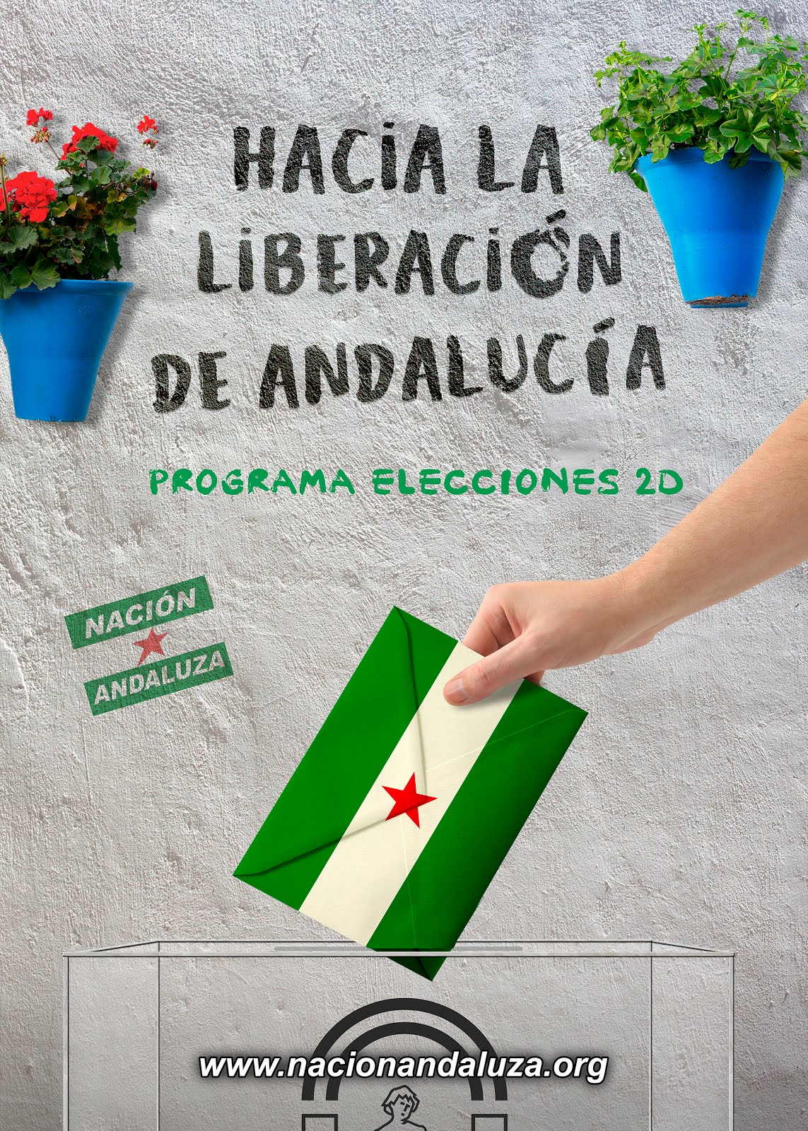Elecciones 2D: programa de Nación Andaluza