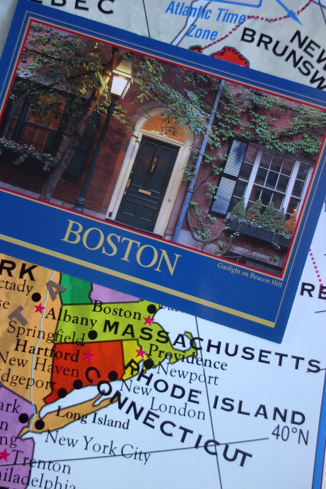 blah to TADA! Postcard Pen Pals