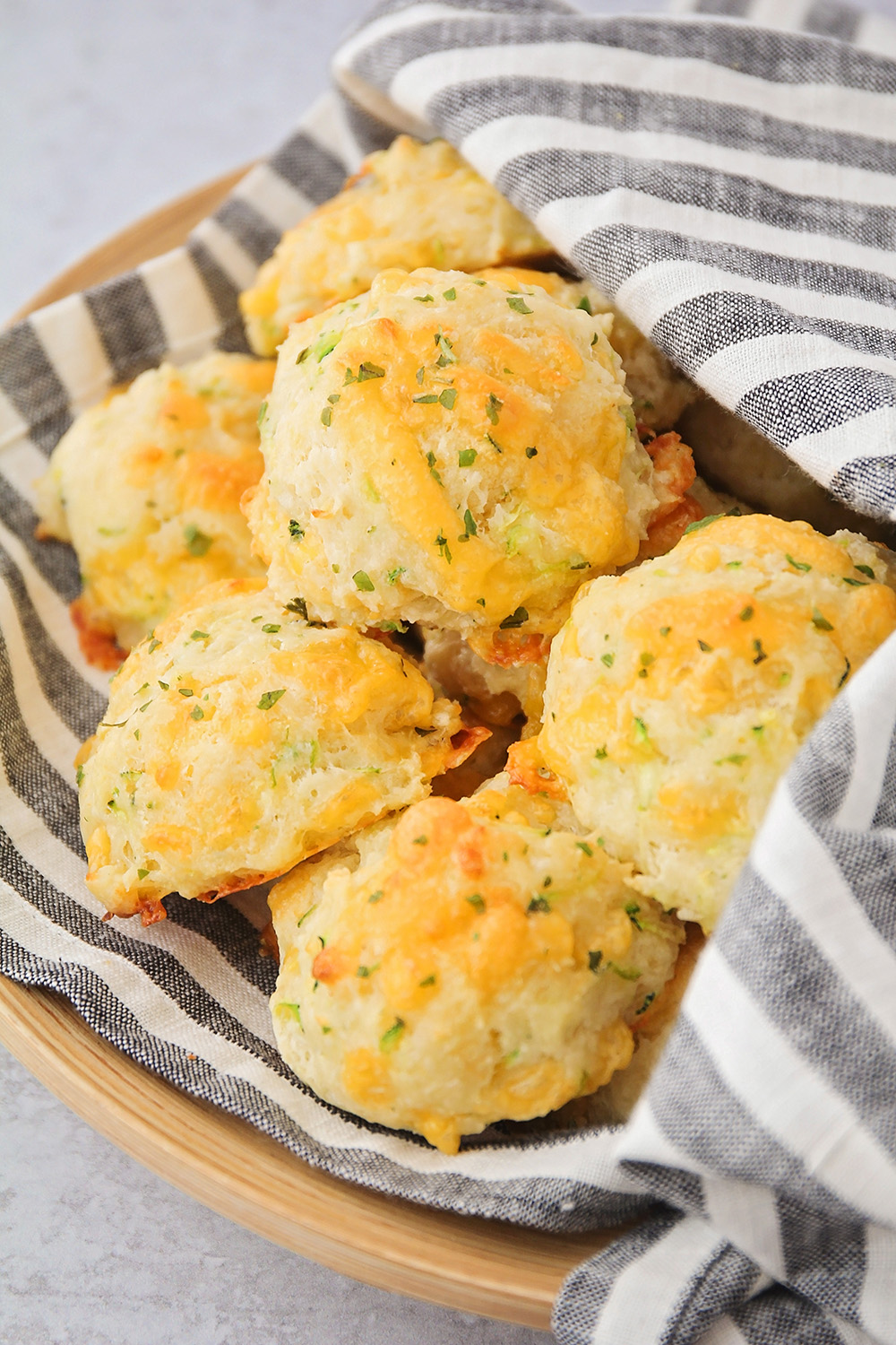 Cheddar Zucchini Biscuits The Baker Upstairs