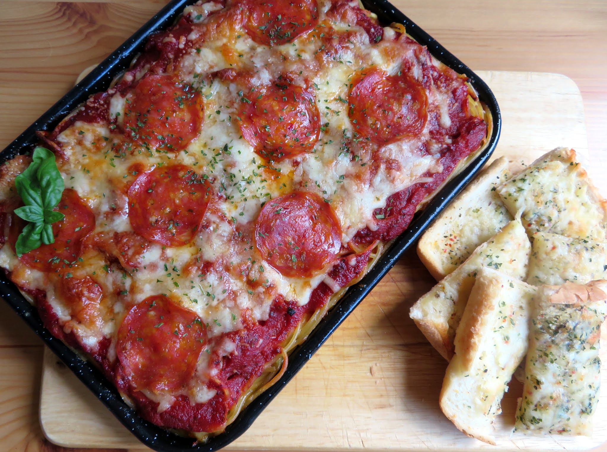 Spaghetti Pizza for Two The English Kitchen