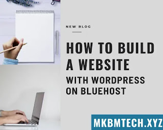 How to Build a website with WordPress Bluehost