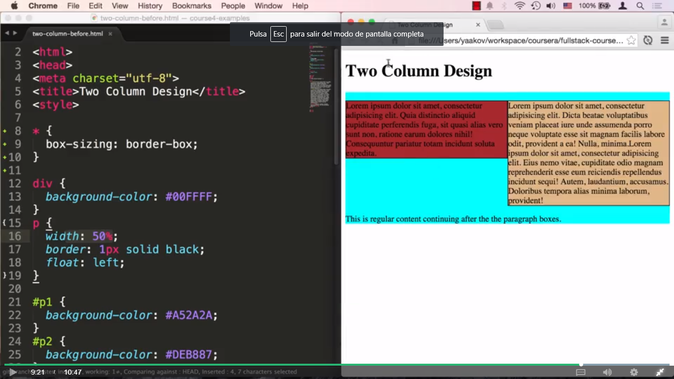 Positioning Elements by Floating HTML CSS And Javascript for  Developers