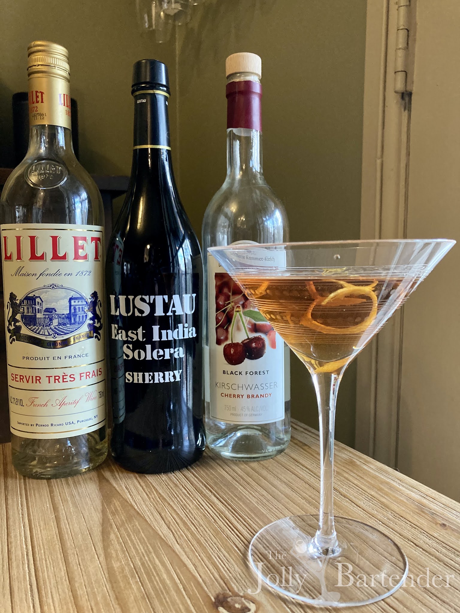 The Jolly Bartender Mr. Kappes (Difford's Guide Reciep)