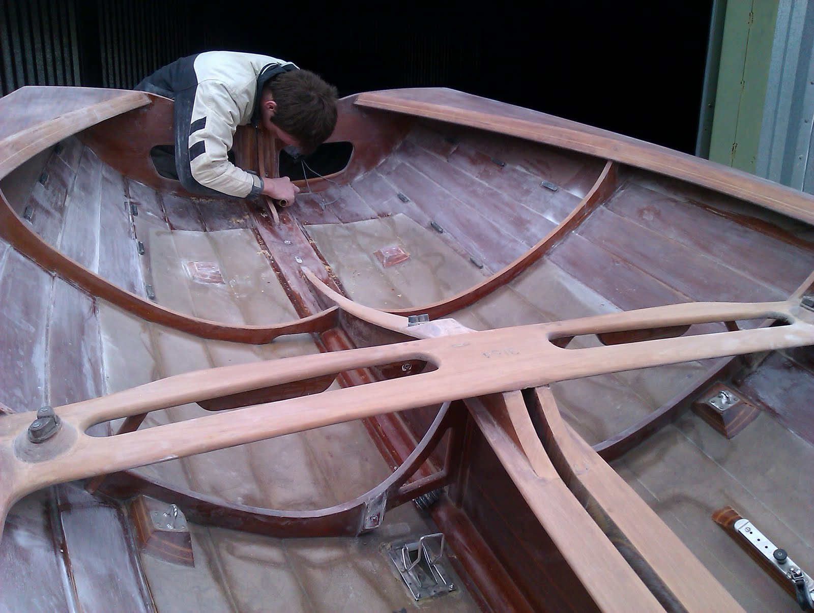 Head to Wind Wooden Racing Dinghies