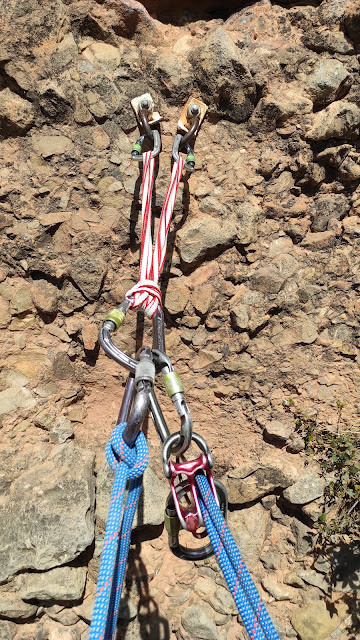 Vía Pandemia mallo cuchillo, Riglos