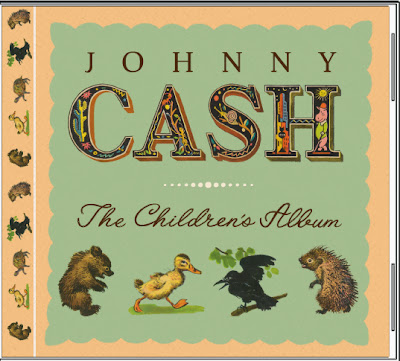 Johnny Cash Children's Album CD Eileen Gano egano redesign