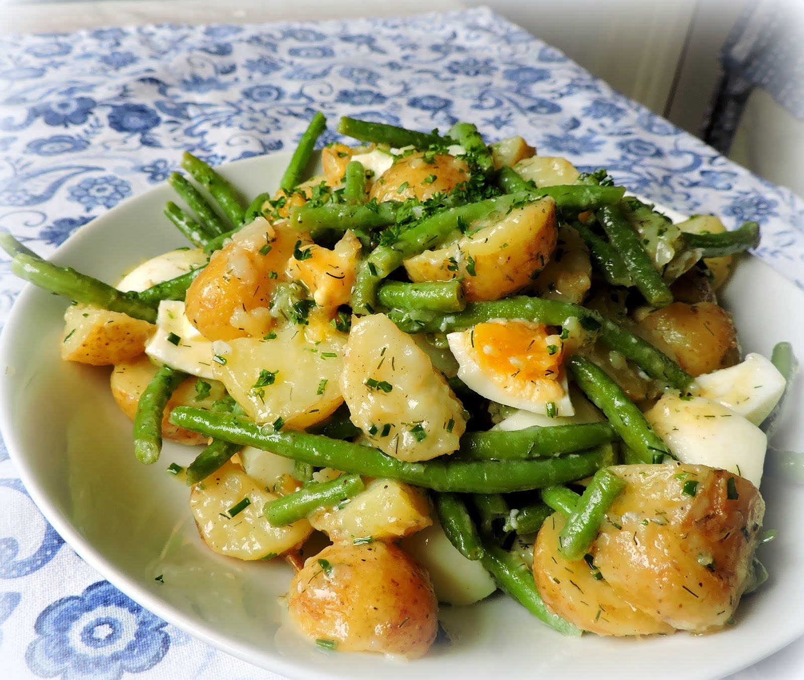 Potato, Egg & Green Bean Salad The English Kitchen