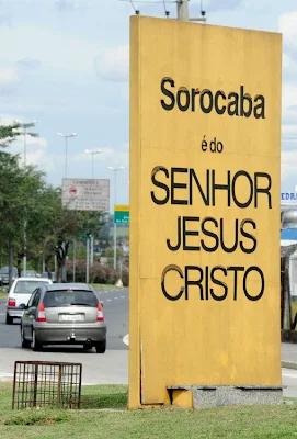 totem evangélico em Sorocaba