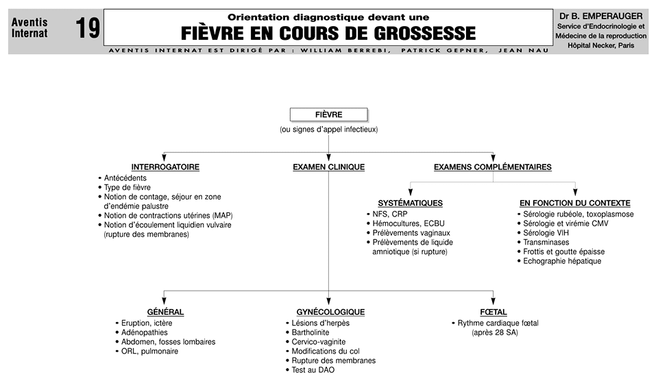 Cours Fièvre en Cours de Grossesse Cours Fièvre en Cours de Grossesse
