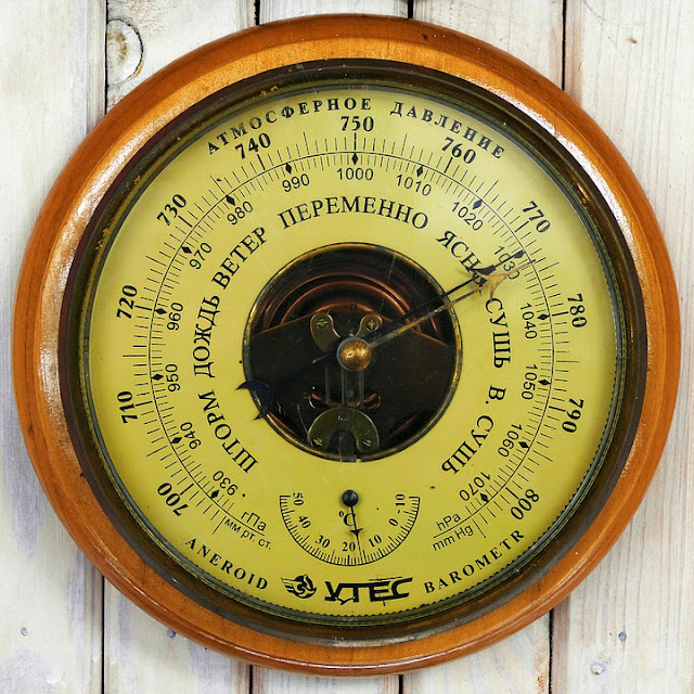 ATMOSPHERIC PRESSURE -Barometer