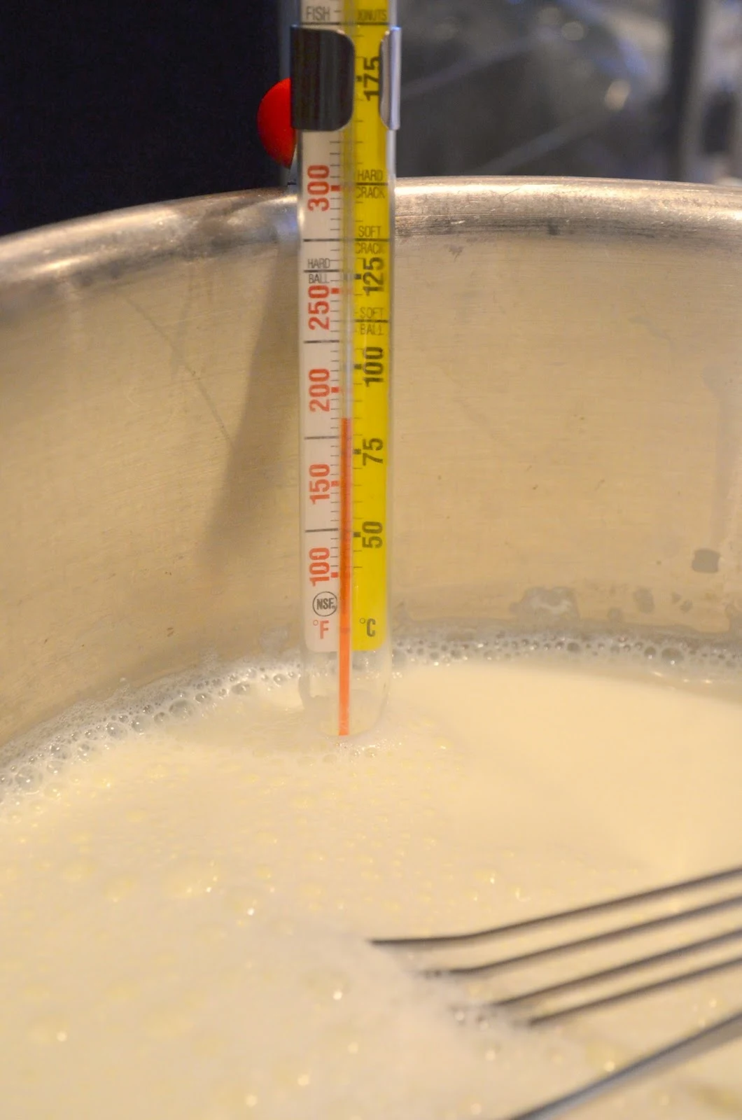 Heat milk to 180 degrees to make Homemade Yogurt from Serena Bakes Simply From Scratch.