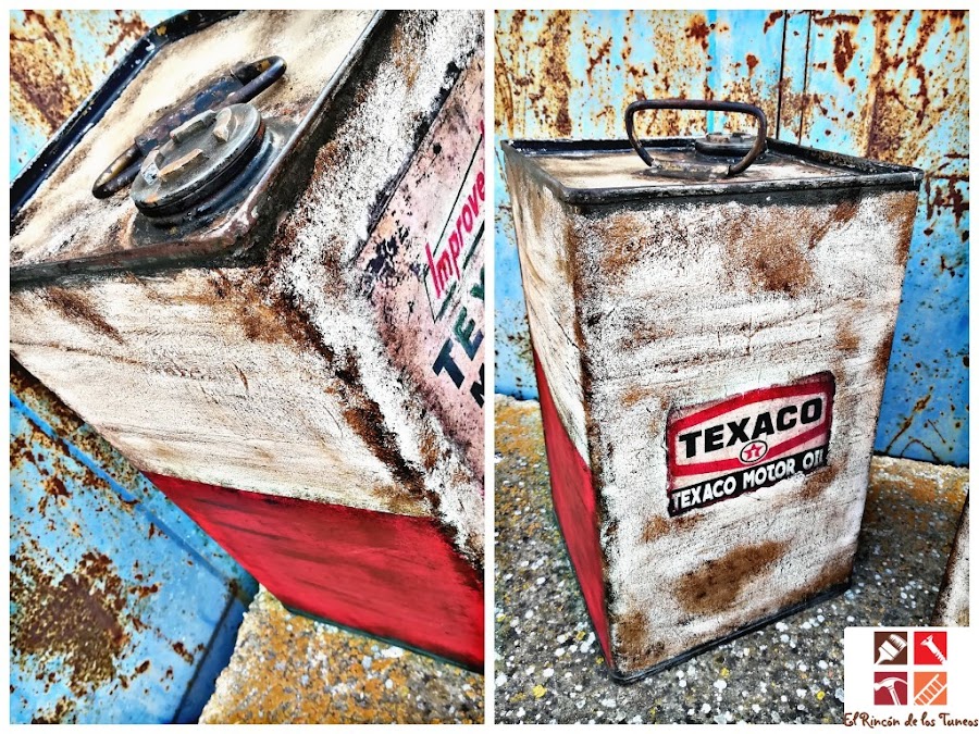 tunear latas de aceite