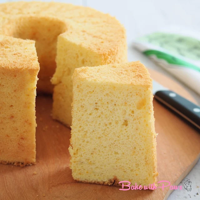 Orange Chiffon Cake