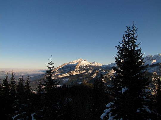 Przed nami Tatry Bielskie. Przed nami Tatry Bielskie.