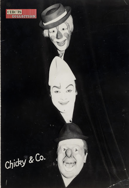 le clown blanc Bruno Stutz, et l'auguste Eugene Altenburger
