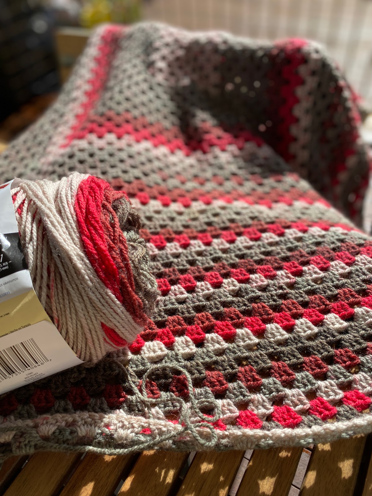 Red Velvet Crochet Blanket Samelia's Mum